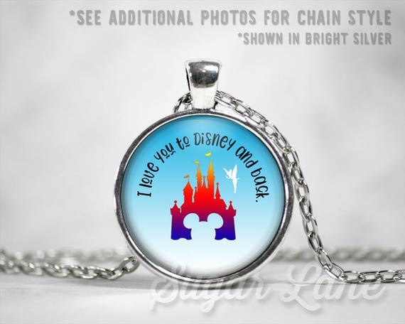 Disney love best sale necklace