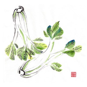 Celery 1 - Notecards (set of 5)