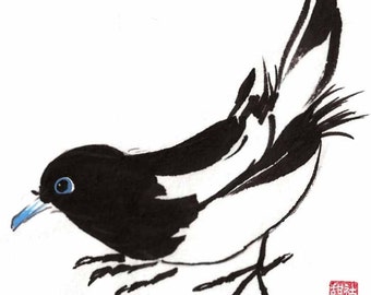 Magpie - Notecard, set of 5