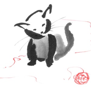 Kitten #2 - Set of five notecards