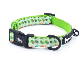 The Fab Frenchie® French Bulldog Cactus and Diamonds Padded Collar