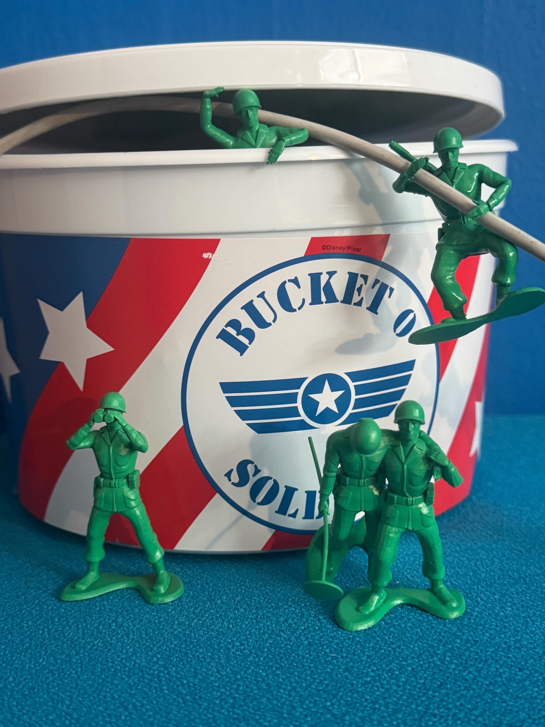 Toy Story Replica Army Men Soldiers Bucket of Soldiers - Etsy