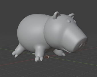 Plik 3D trybu zabawkowego Toy Story Hamm