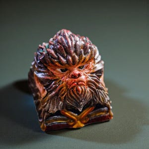 Monkey King Artisan Keycap – メカニカルキーボード用手作り樹脂製戦士猿キーキャップ