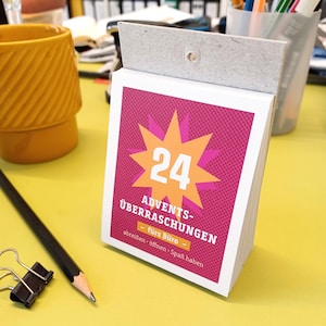 Calendrier de l'Avent surprise au bureau – 24 petites tâches pour la joie et le plaisir en équipe