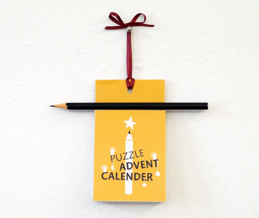 Knobel ADVENT CALENDAR English Version Etsy