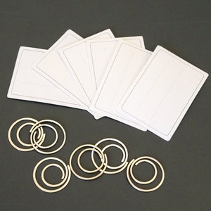SET de clips de sellado y etiquetas adhesivas, adecuados para nuestras bolsas de semillas