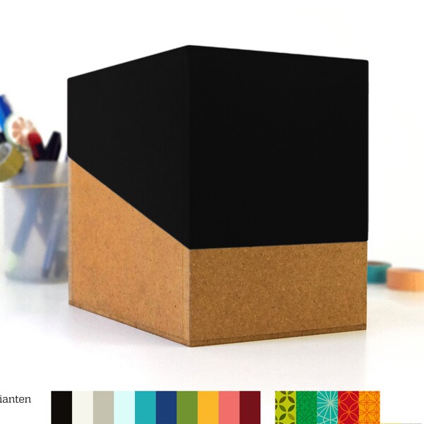 Box with lid in different colors, empty, SAMMELBOX, box for storage, box, container, sperlingb.design