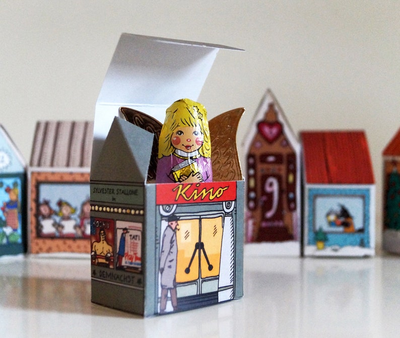 DIYAdventskalender zum selber Füllen Adventskalender