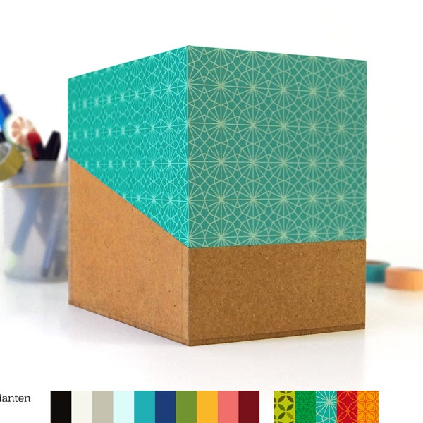 SAMMELBOX, Box mit Deckel in verschiedenen Farben, Kiste zum Aufbewahren, Kasten, Behälter leer, zum Selberfüllen, sperlingb.design