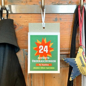 Advent calendar for the family - 24 surprises for a happy and exciting pre-Christmas season