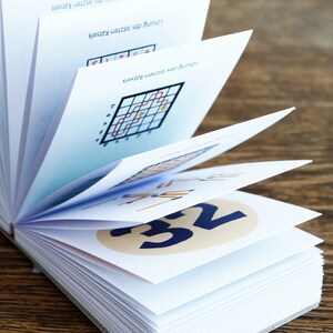 Puzzles, Sudoku, brain teasers in a small tear-off pad, a gift for puzzle fans aged 12 and up, a small present for Easter, for birthdays image 9