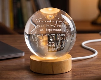 Leraar Waardering Nachtlampje Hemels Zonnestelsel Bol Ornament Uniek Wetenschap Astronomie Cadeau Gezellige Slaapkamer Tafellamp