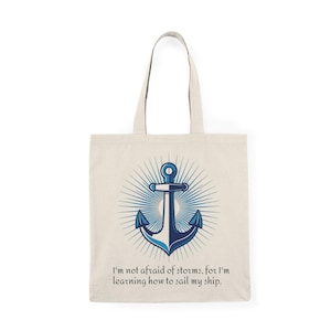 Nautical Inspirational Tote Bag