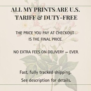 𝐍𝐎 𝐔.𝐒. 𝐈𝐌𝐏𝐎𝐑𝐑𝐓 𝐅𝐄𝐄𝐒
— All prints are authentic vintage originals (over 20 years old) and qualify for duty-free entry into the United States under U.S. customs regulations.
— U.S. customers are not charged additional fees on delivery — the checkout price is the final price.