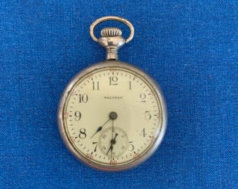 Waltham Pocket Watch 1913-14 Silverode