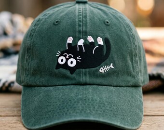 Gorro personalizado para papás de mascotas, gorro de baño bordado con foto de perro y gato, linda idea de regalo para dueños de mascotas y familias.