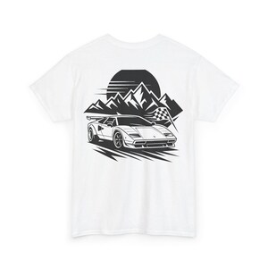 Classic Retro V12 Super Car Shirt