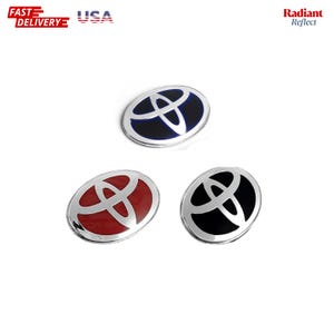 Jaguar Lenkrad Emblem JDM Style | Rot, Schwarz, Blau | Selbstklebendes Logo-Badge