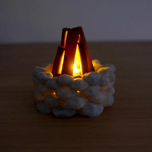 Campfire LED Tea Light