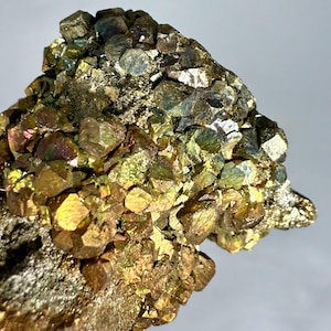 407.50Ct Natural Pyrite Stone | Fool’s Gold Crystal for Protection, Wealth & Energy | Healing Mineral Specimen for Display