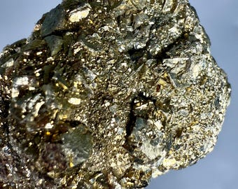 Natural Pyrite Stone | Fool’s Gold Crystal Healing Specimen