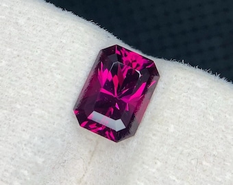 1.90 Carat Pink Garnet fancy Cut Gemstone