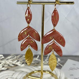Polymer clay earrings