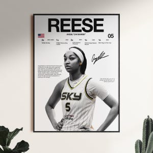 Angel Reese Poster,Basketball Wall Art, Digital Download, WNBA Print, Sports Room Decor, Gift for Fans, Gift for Basketball Fans