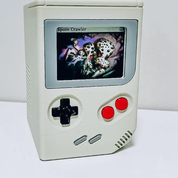 Retro Handheld Gaming Style [MTG] Deck Box | Fun Commander/EDH Card Holder