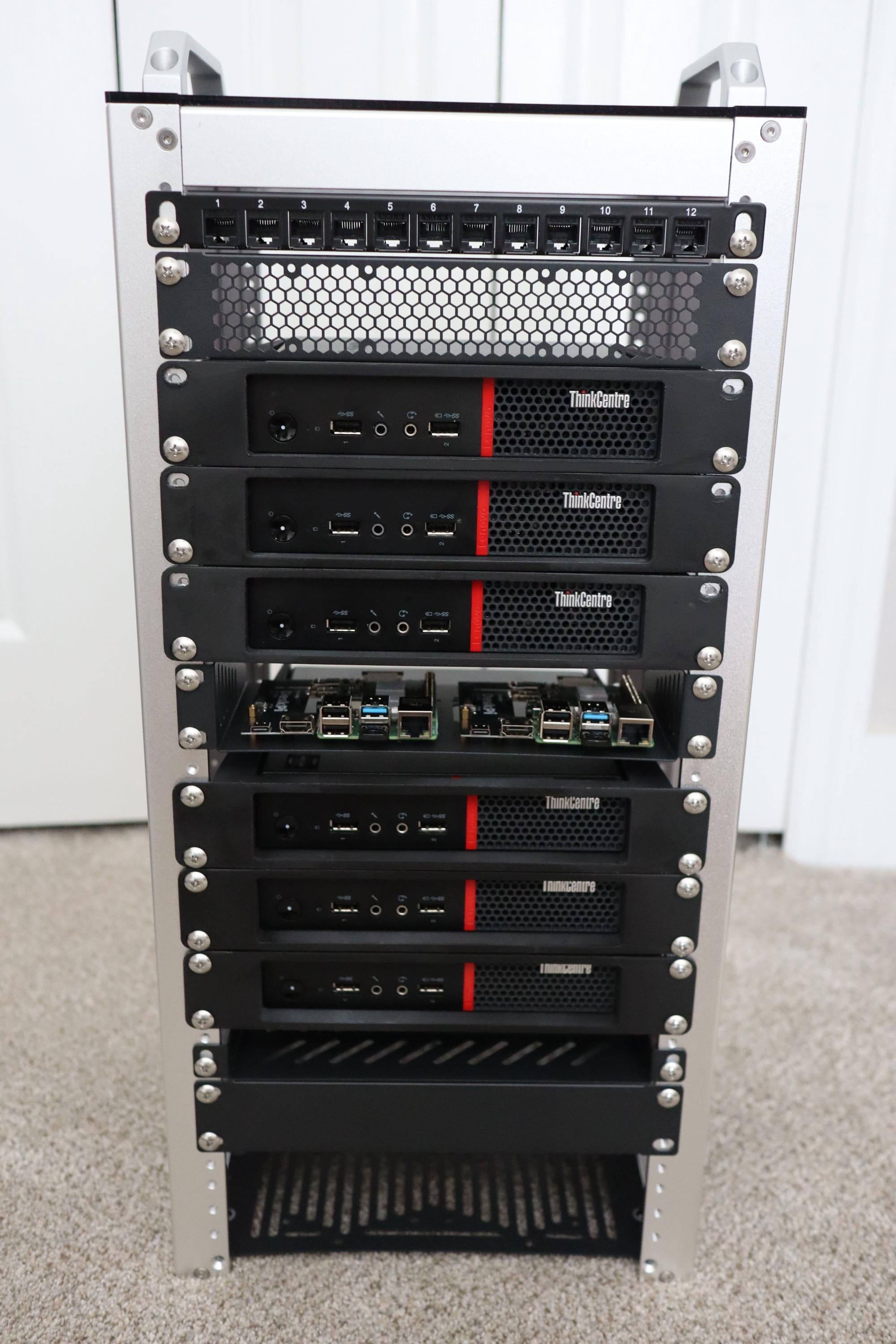 Unified 10" Rack - Lenovo Thinkcentre Tiny Mount