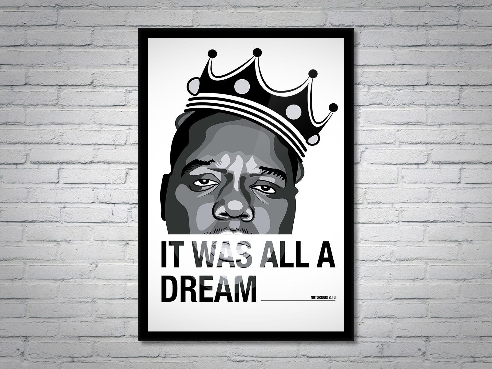 特大☆Biggie 2Pacポスター V8923 Notorious B.I.G. Biggie Smalls Tupac Shakur 2Pac Art