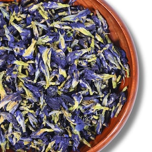 Organic Butterfly Pea Flower Tea |  Clitoria ternatea | Color-Changing Herbal Wellness Gift