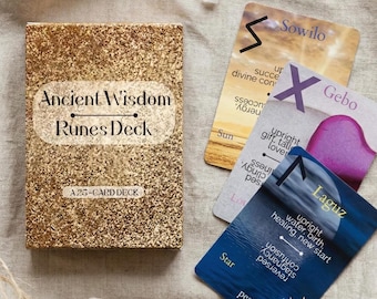 Oude wijsheid runen orakeldek, waarzeggerij, benodigdheden voor hekserij, Noorse mythologie, altaardecor, spirituele gaven