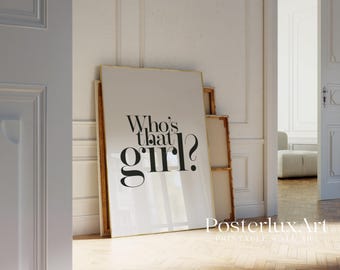 Who’s That Girl Poster, image 3