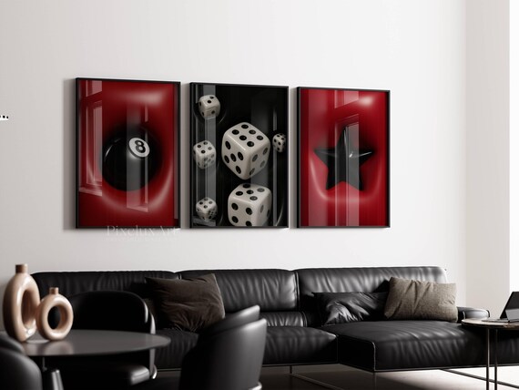 Set of 3 Hypebeast Wall Art