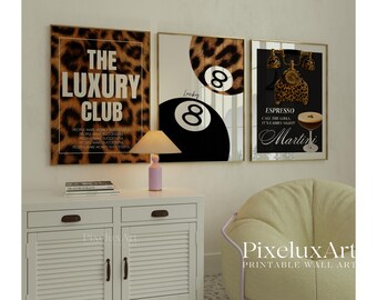 Trendy Leopard Wall Art Set, image 2