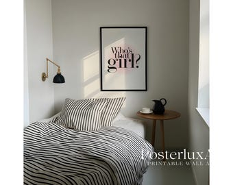 Stockholm Girl Aesthetic Poster, image 4