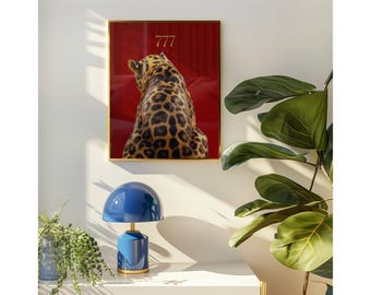 Leopard 777 Angel Number Poster, image 4