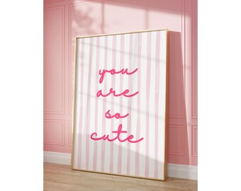 Y2K Pink Bows Wall Art Set, image 3