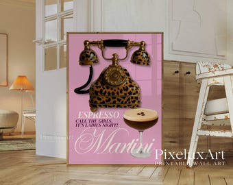 Pink Gallery Wall Art Set, image 5