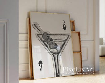 Dirty Martini Glass Print, image 4
