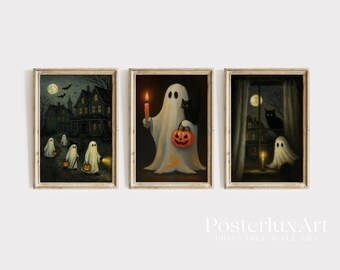 Ghost Halloween Wall Art, image 4