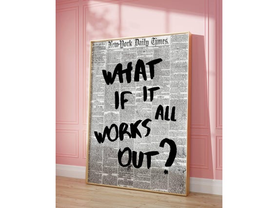 Trendy Newspaper Poster