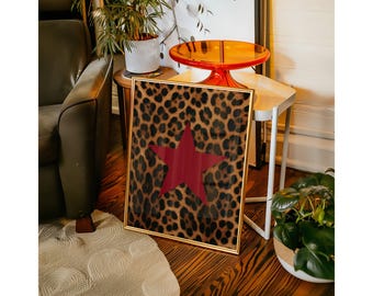 Leopard Star Wall Art, image 4