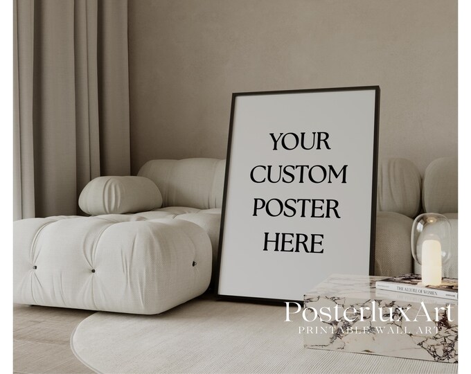 Custom Digital Poster | Personalized Wall Art | Made to…