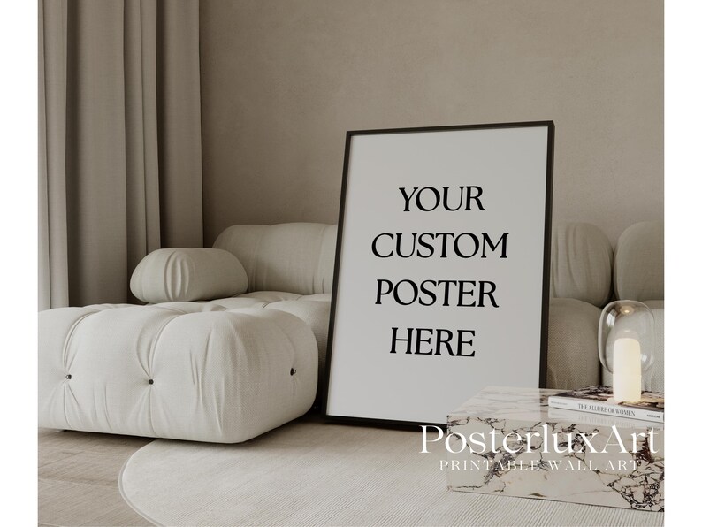 Custom Digital Poster