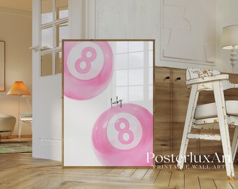 Y2K Pink Wall Art Set, image 4