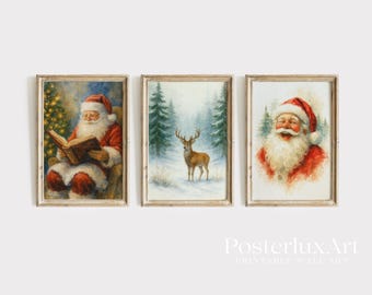 Christmas Wall Art Set of 6, image 2