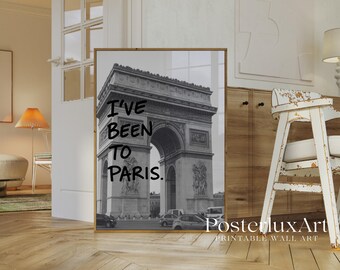 I’ve Been to Paris Travel Print, image 3
